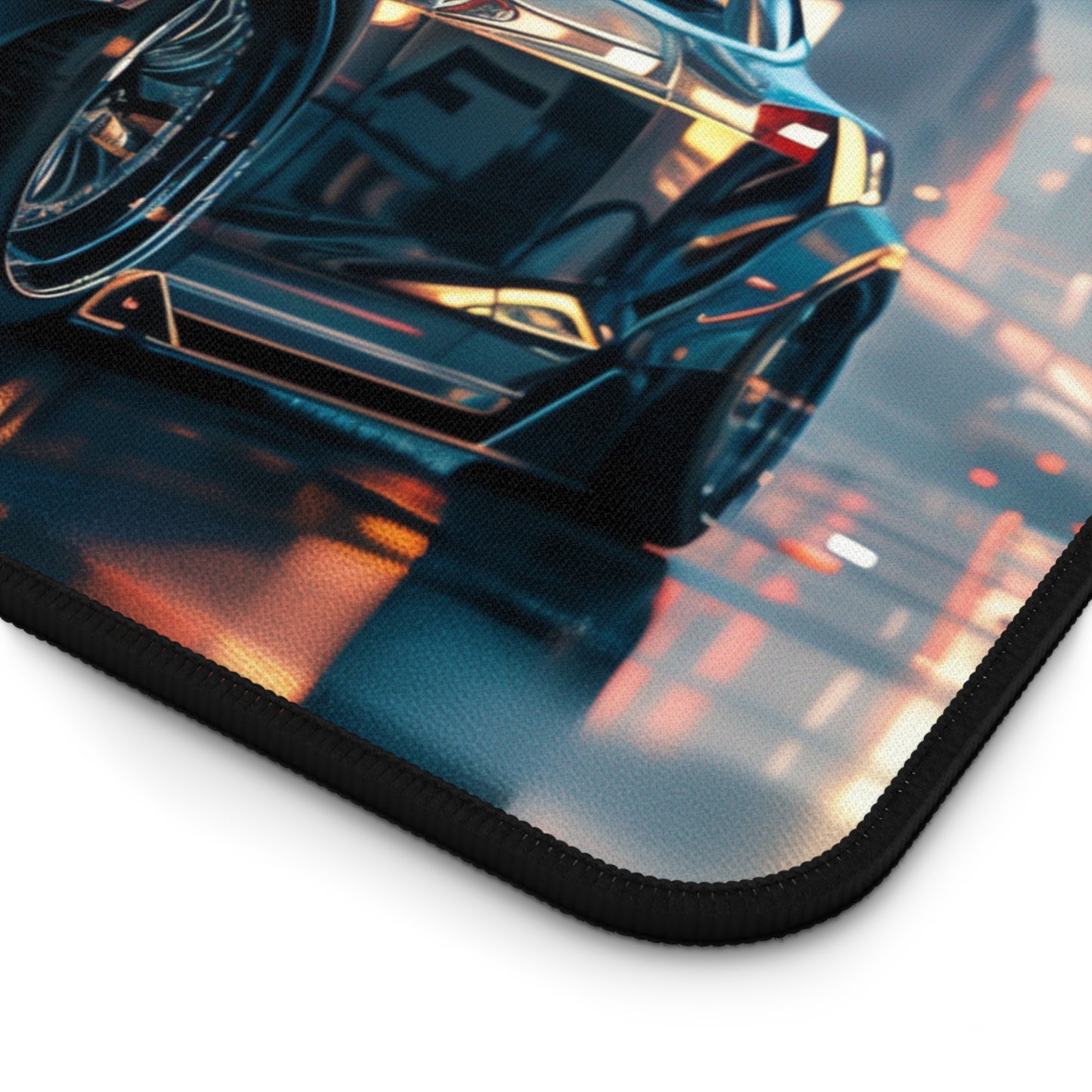 Large Tesla Model S Widebody Mouse Mat - Futuristic City