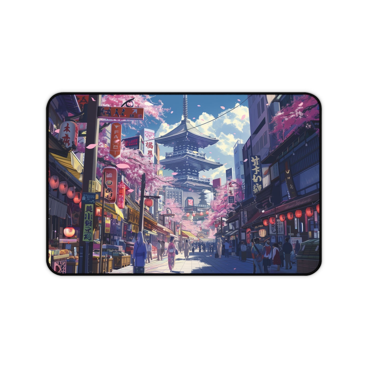 Anime Mouse Pad Gaming Mouse Pad Japanese City Mouse Mat