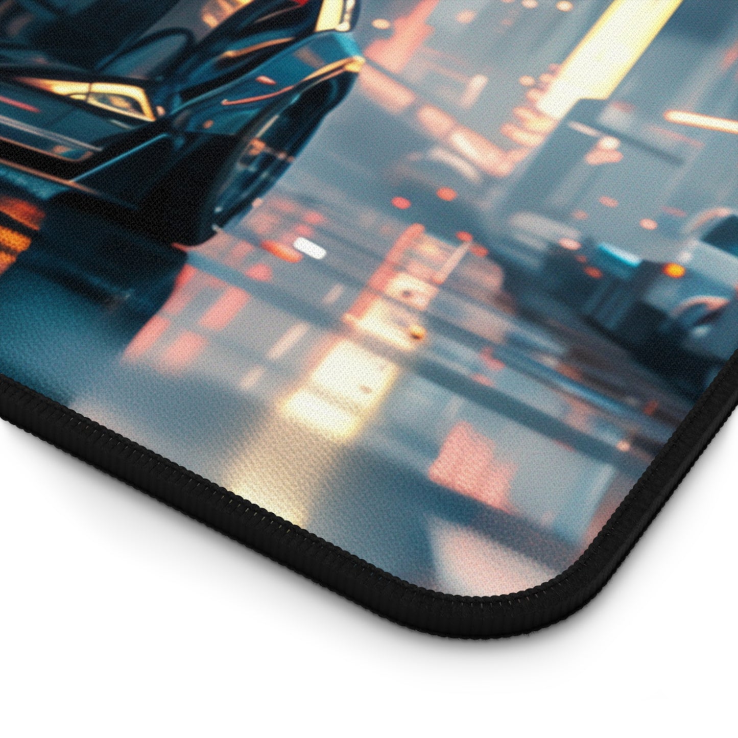 Large Tesla Model S Widebody Mouse Mat - Futuristic City