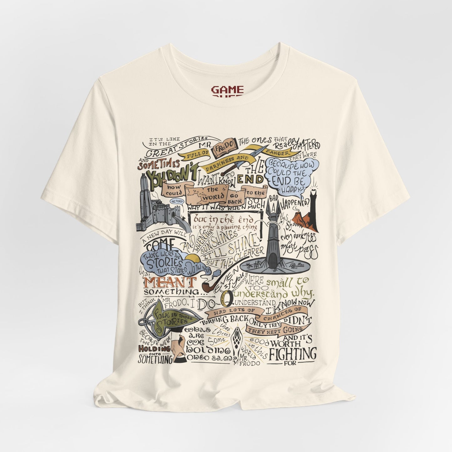 Theres Some Good in This World Lord of the Rings Inspired - T-Shirt  Samwise Gamgee's Viral Speech