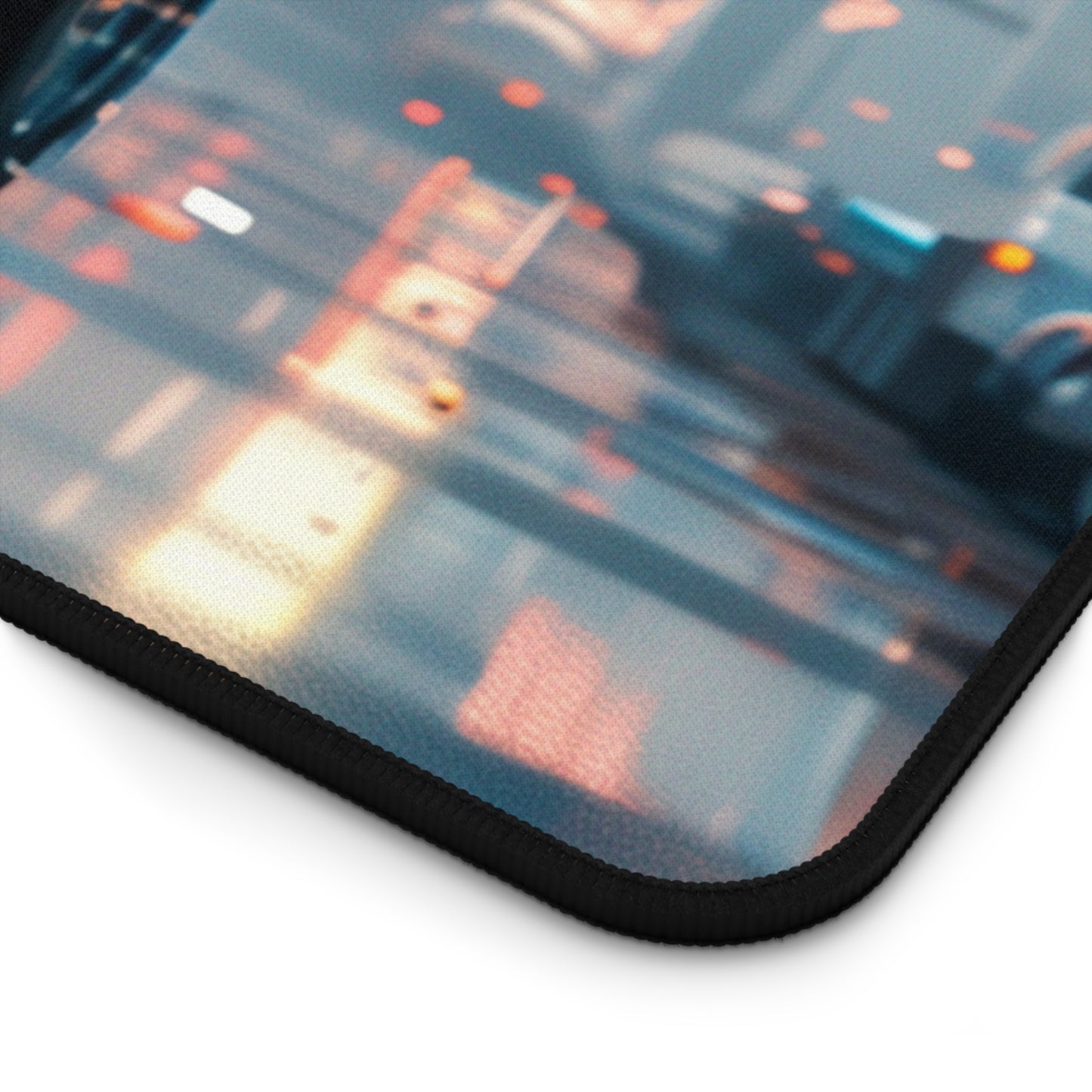 Large Tesla Model S Widebody Mouse Mat - Futuristic City