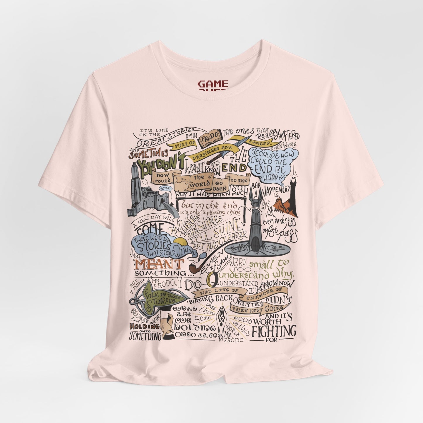 Theres Some Good in This World Lord of the Rings Inspired - T-Shirt  Samwise Gamgee's Viral Speech