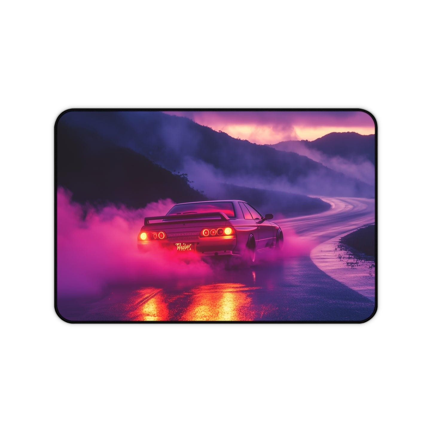 Nissan Skyline R32 Mouse Pad - Large Japanese Road Desk Mat for Gaming