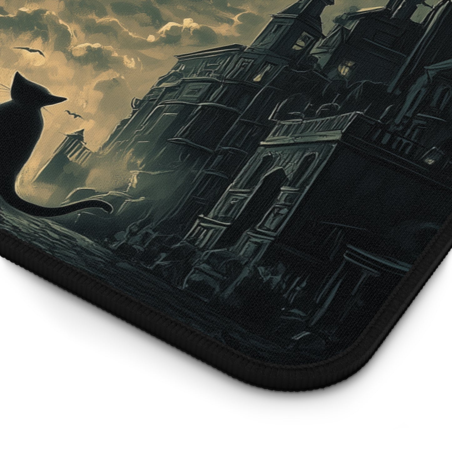 The Call of Cthulhu Cat Mouse Mat - Large Desk Pad for Gamers - Lovecraft-Inspired Office Mat