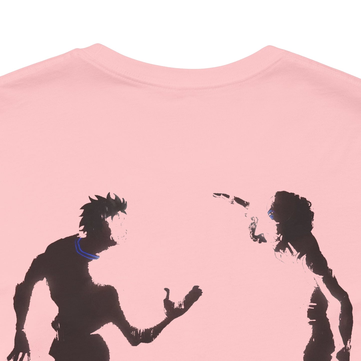 Exclusive Anime Fan T-Shirt with Original Vibrant Design Perfect Anime Apparel Anime Characters Handshake Anime Fighting