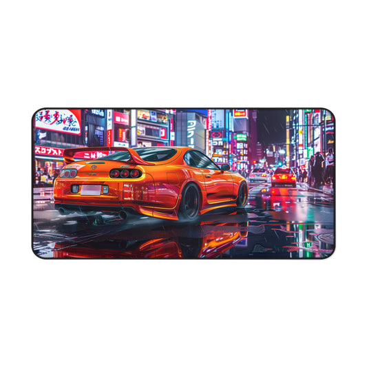 Orange Toyota Supra Mouse Mat Vibrant City MK4 Supra