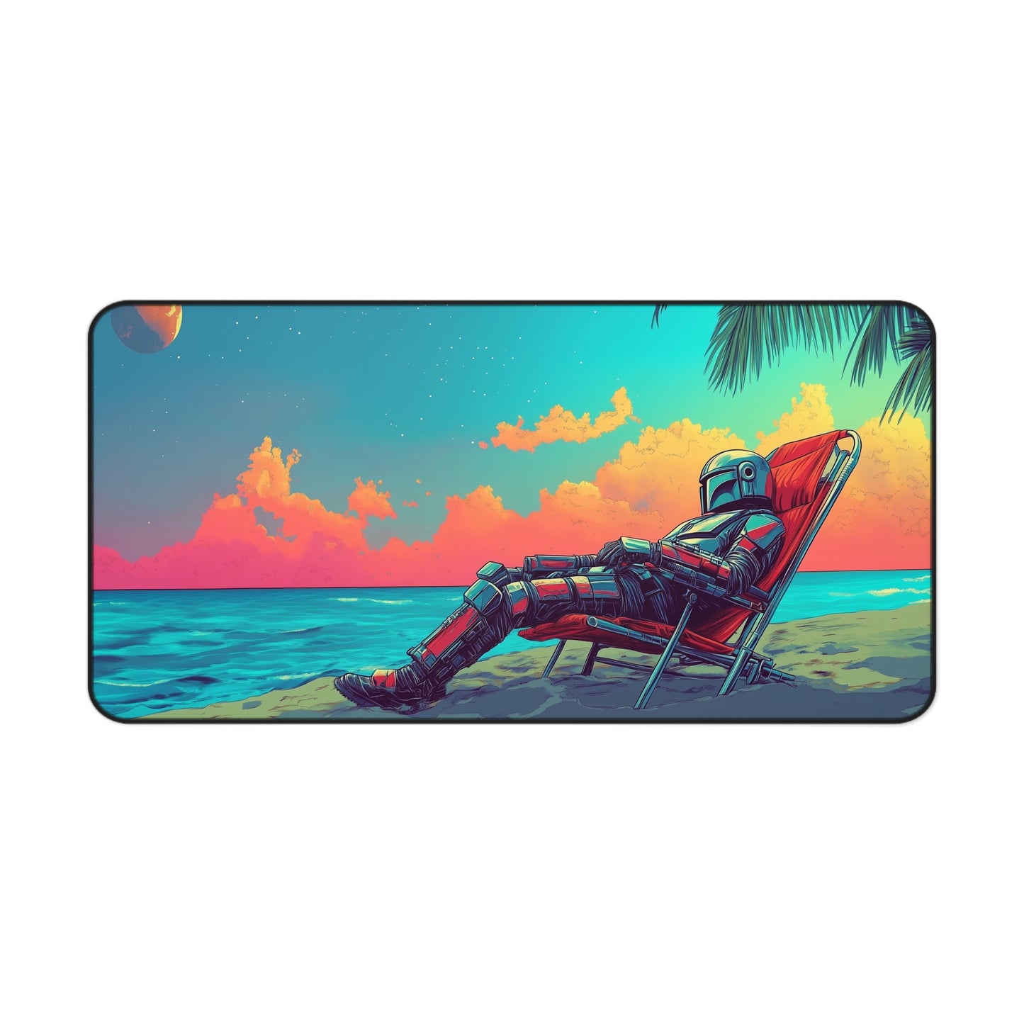 Mandalorian Beach Mouse Pad #1