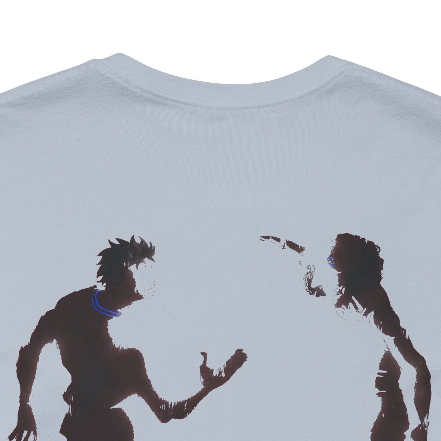 Exclusive Anime Fan T-Shirt with Original Vibrant Design Perfect Anime Apparel Anime Characters Handshake Anime Fighting