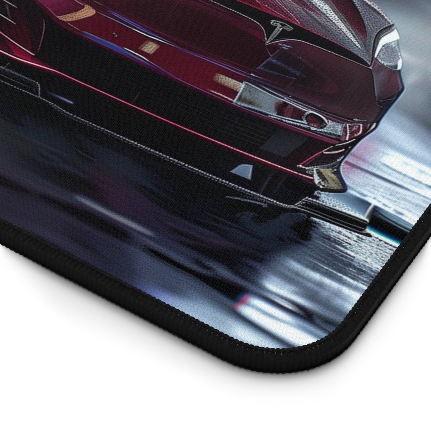 Tesla Model S Widebody Mouse Mat - Futuristic City Design