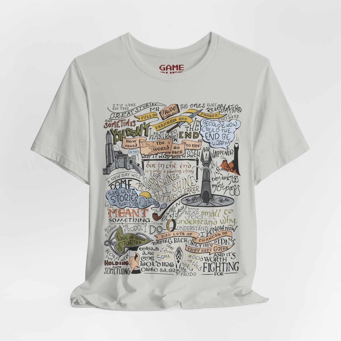 Theres Some Good in This World Lord of the Rings Inspired - T-Shirt  Samwise Gamgee's Viral Speech