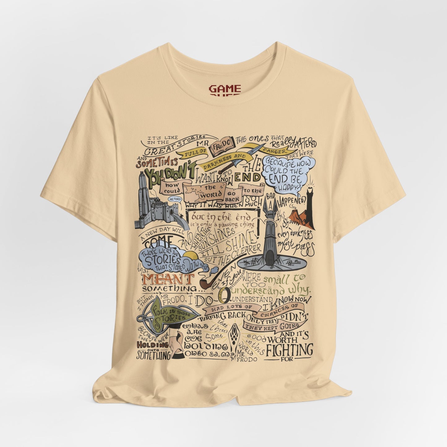 Theres Some Good in This World Lord of the Rings Inspired - T-Shirt  Samwise Gamgee's Viral Speech