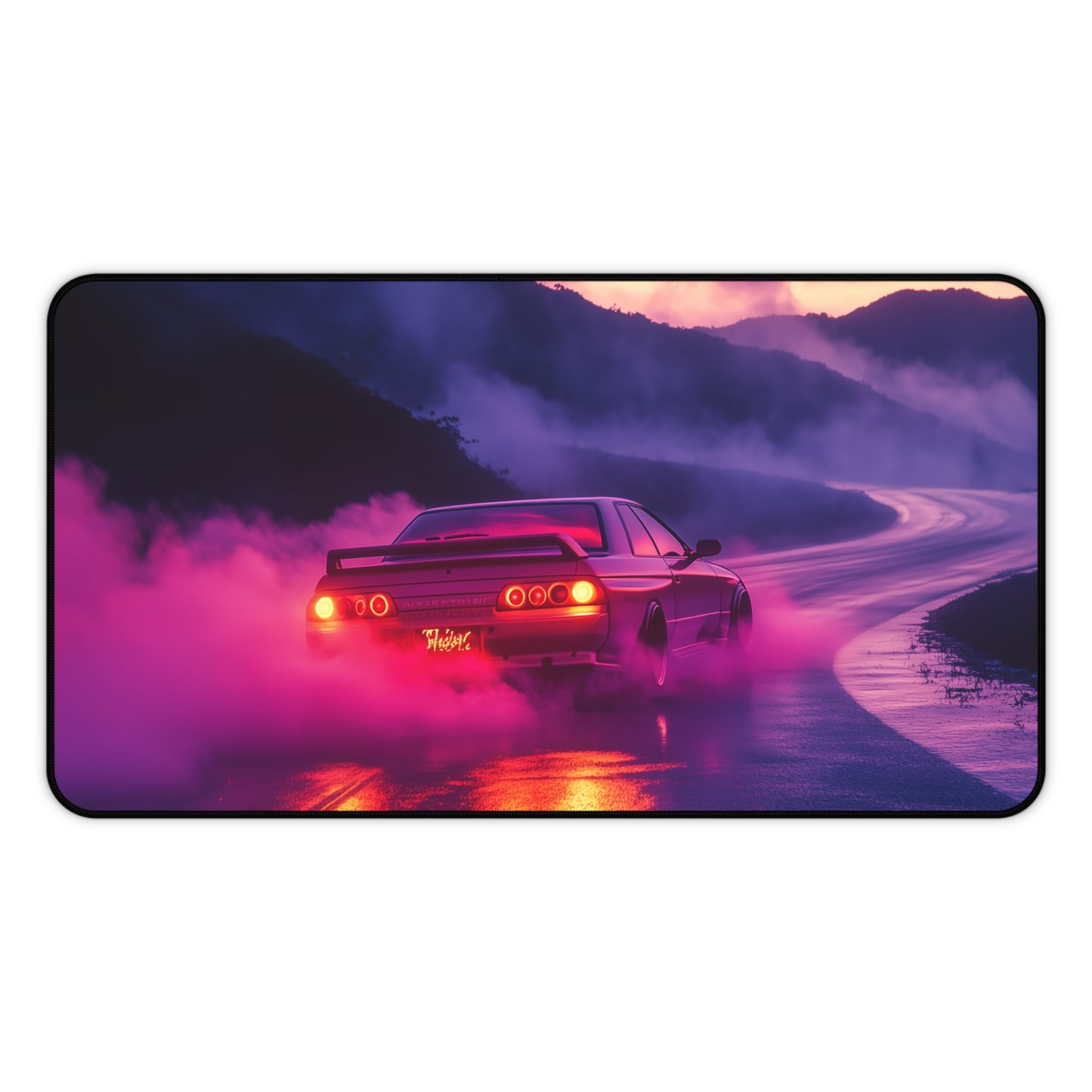 Nissan Skyline R32 Mouse Pad - Large Japanese Road Desk Mat for Gaming