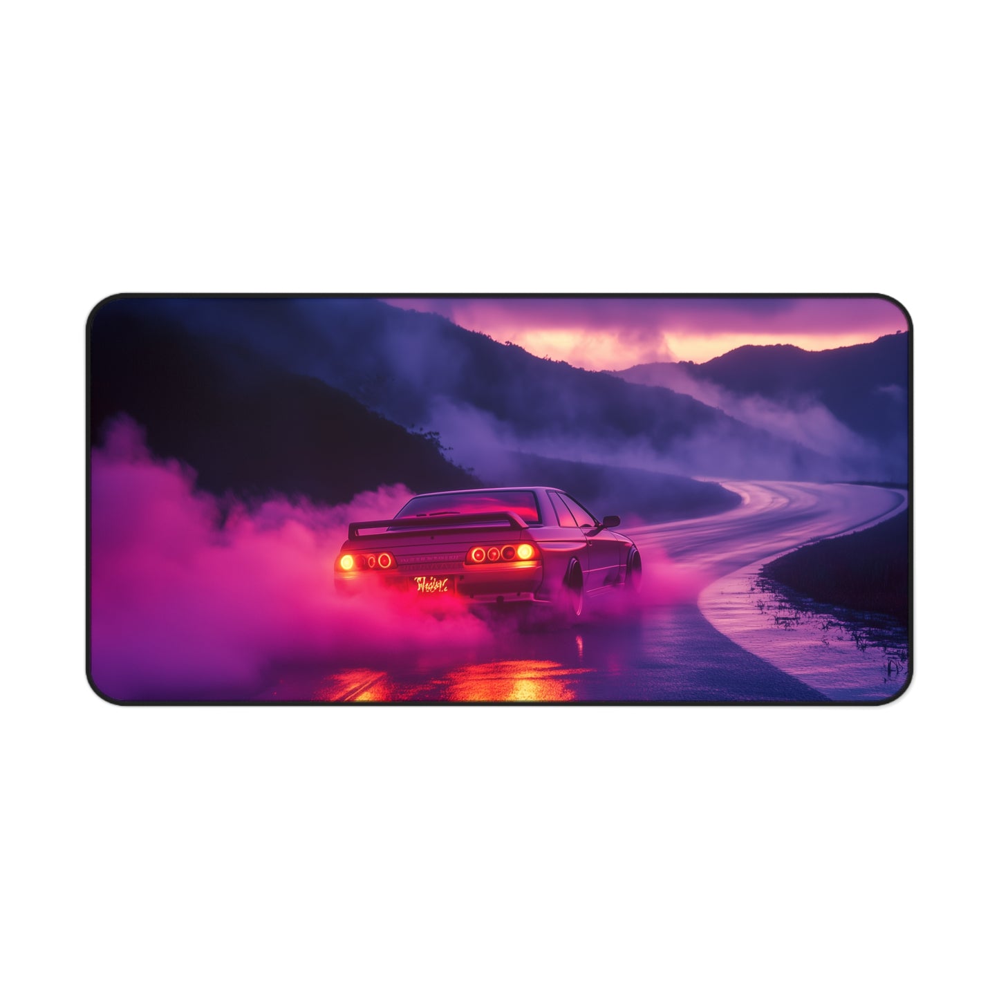 Nissan Skyline R32 Mouse Pad - Large Japanese Road Desk Mat for Gaming