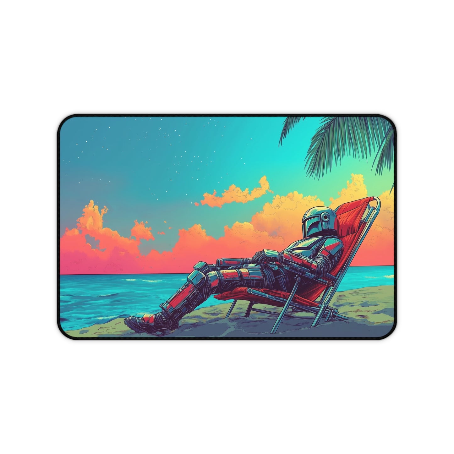 Mandalorian Beach Mouse Pad #1