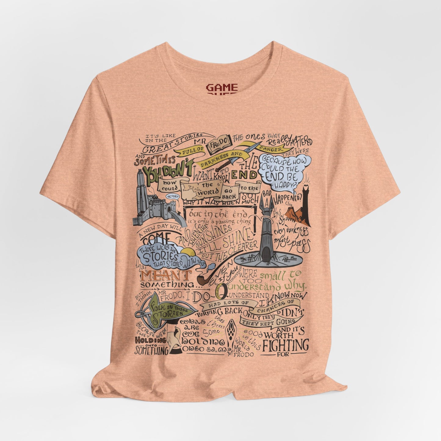 Theres Some Good in This World Lord of the Rings Inspired - T-Shirt  Samwise Gamgee's Viral Speech