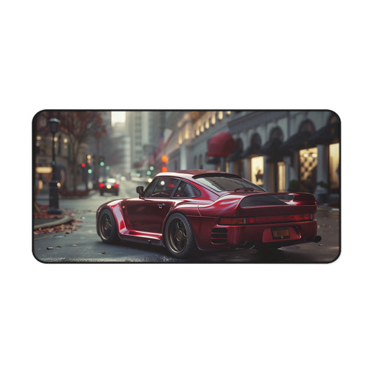 Porsche 959 Large Mouse Mat - Urban City Skyline